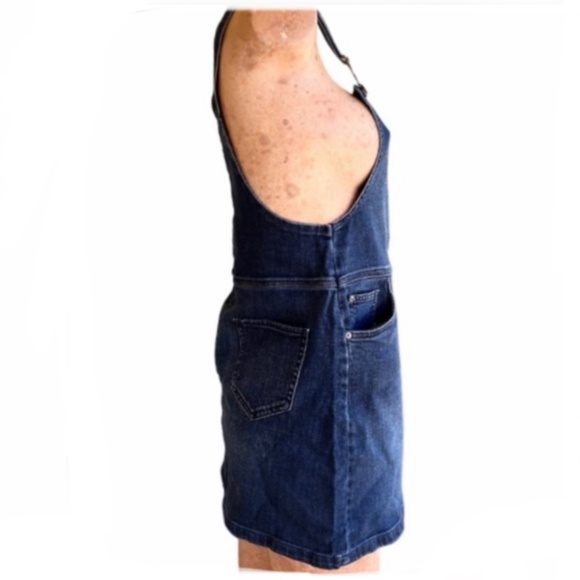 Jean/Denim Overall Dress - Picture 6 of 7